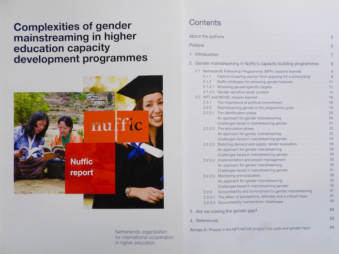 Gender mainstreaming in capacity development programmes